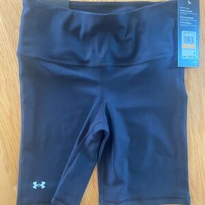 Under Armour high rise bike shorts